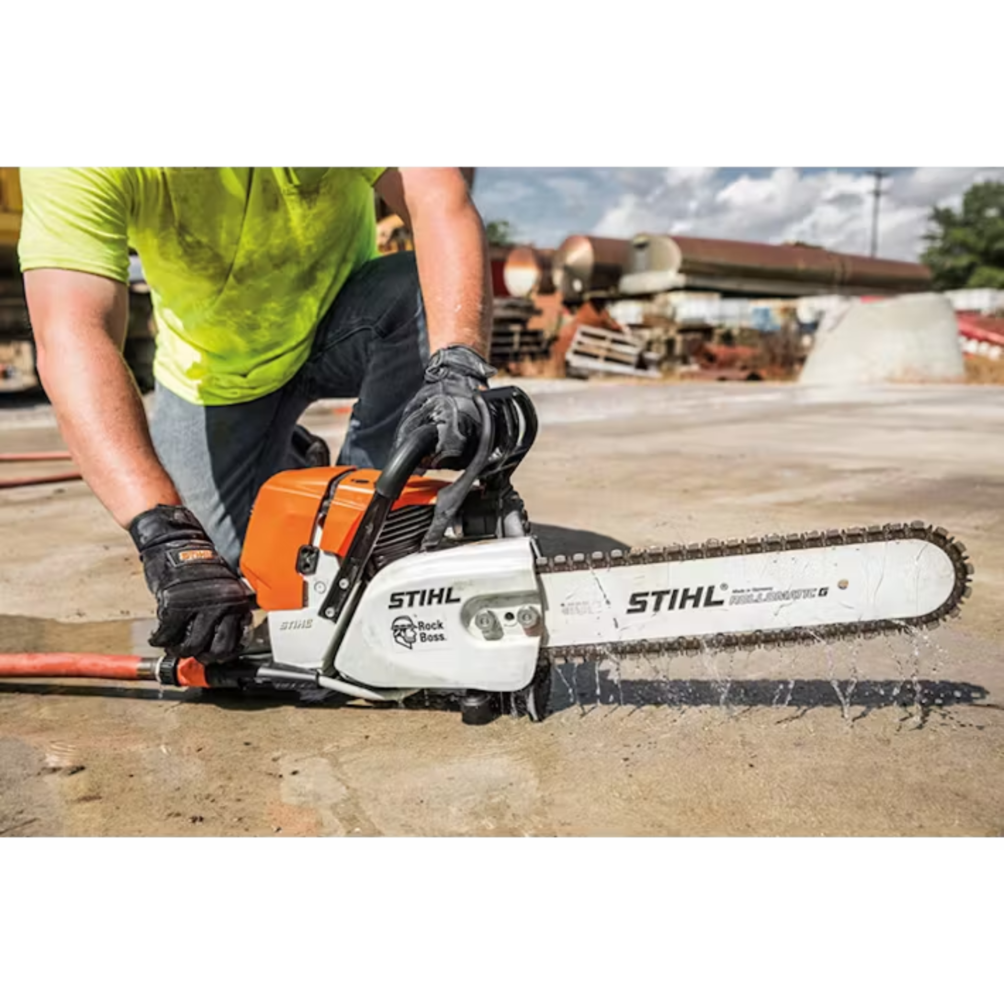 STIHL GS 461 ROCK BOSS Concrete Cutter | Main Street Mower | Winter Garden | Clermont | Ocala