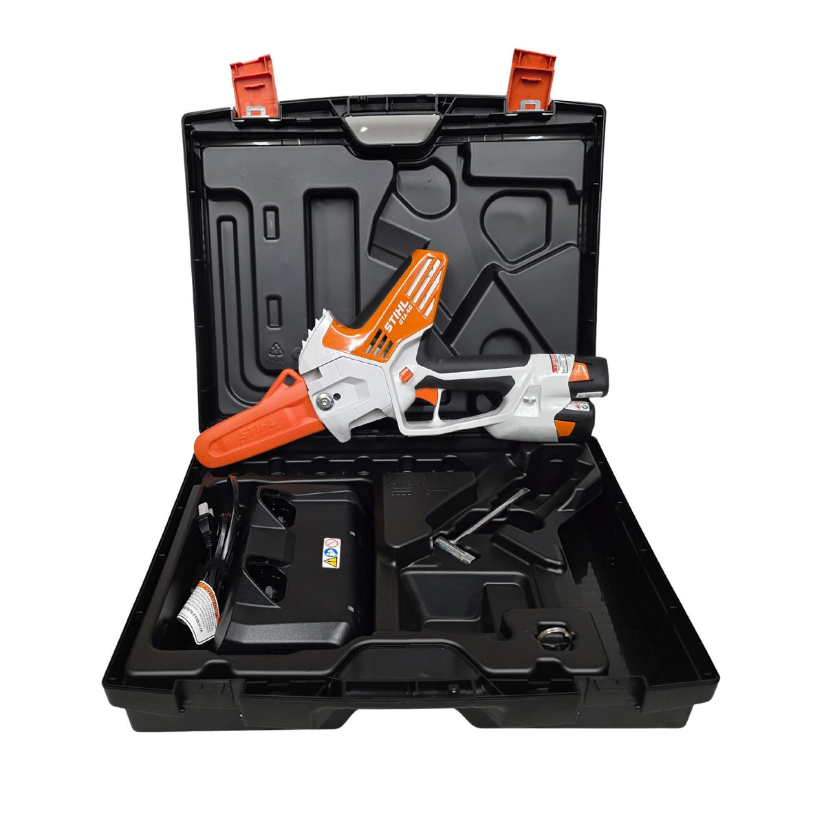 STIHL GTA 40 Battery Powered Garden Pruner with hard case, batteries & charger