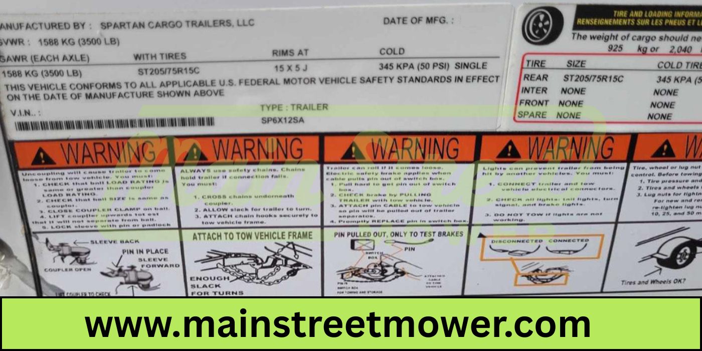 Spartan 6X12 Single Axle Enclosed Cargo Trailer | .030 | White | SP6X12SA