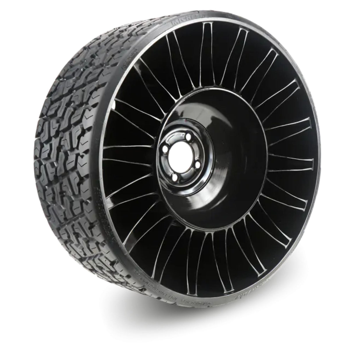 MICHELIN X Tweel Turf | 24 X 12 X 12 | Titan HD, Z Master 3000, 5000, 6000, 7000 | -0.75 Offset | 4/4 Bolt Pattern | 50357