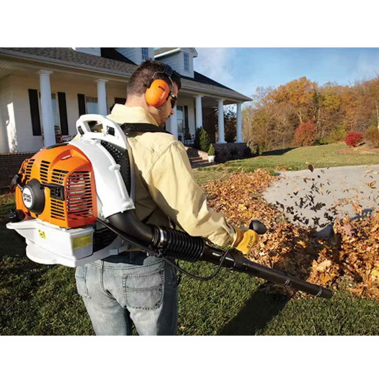 STIHL BR 350 Gas Powered Backpack Blower | Main Street Mower | Winter Garden | Clermont | Ocala