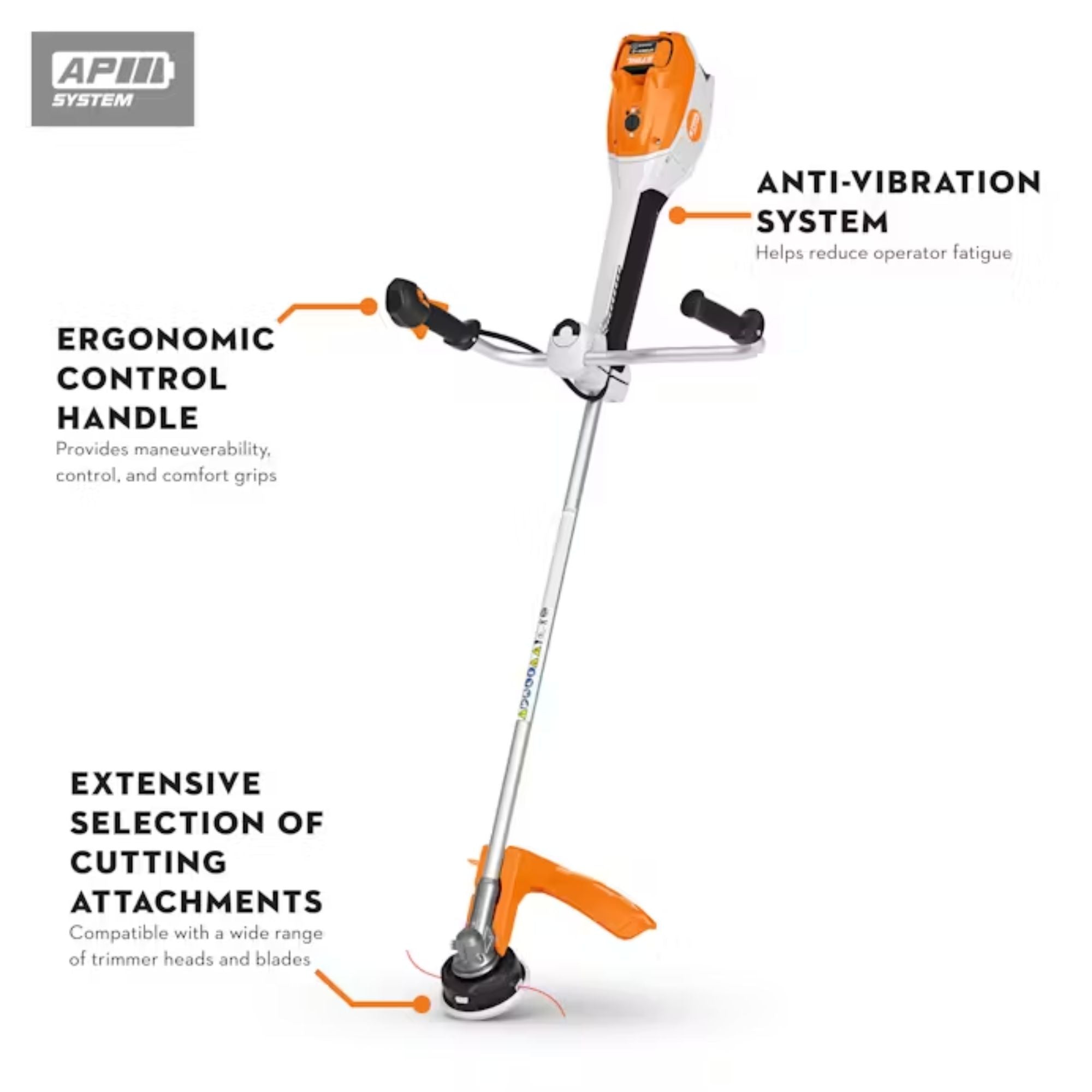 STIHL FSA 400 Battery Powered String Trimmer | Bike Handle | Unit Only