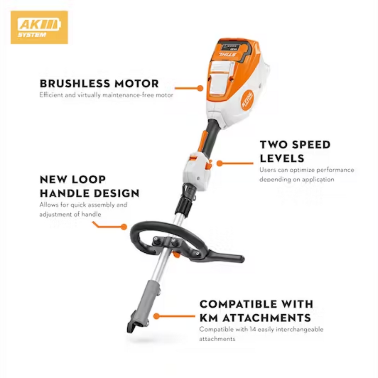 STIHL KMA 80 R Battery Powered KombiMotor | Main Street Mower | Winter Garden | Clermont | Ocala
