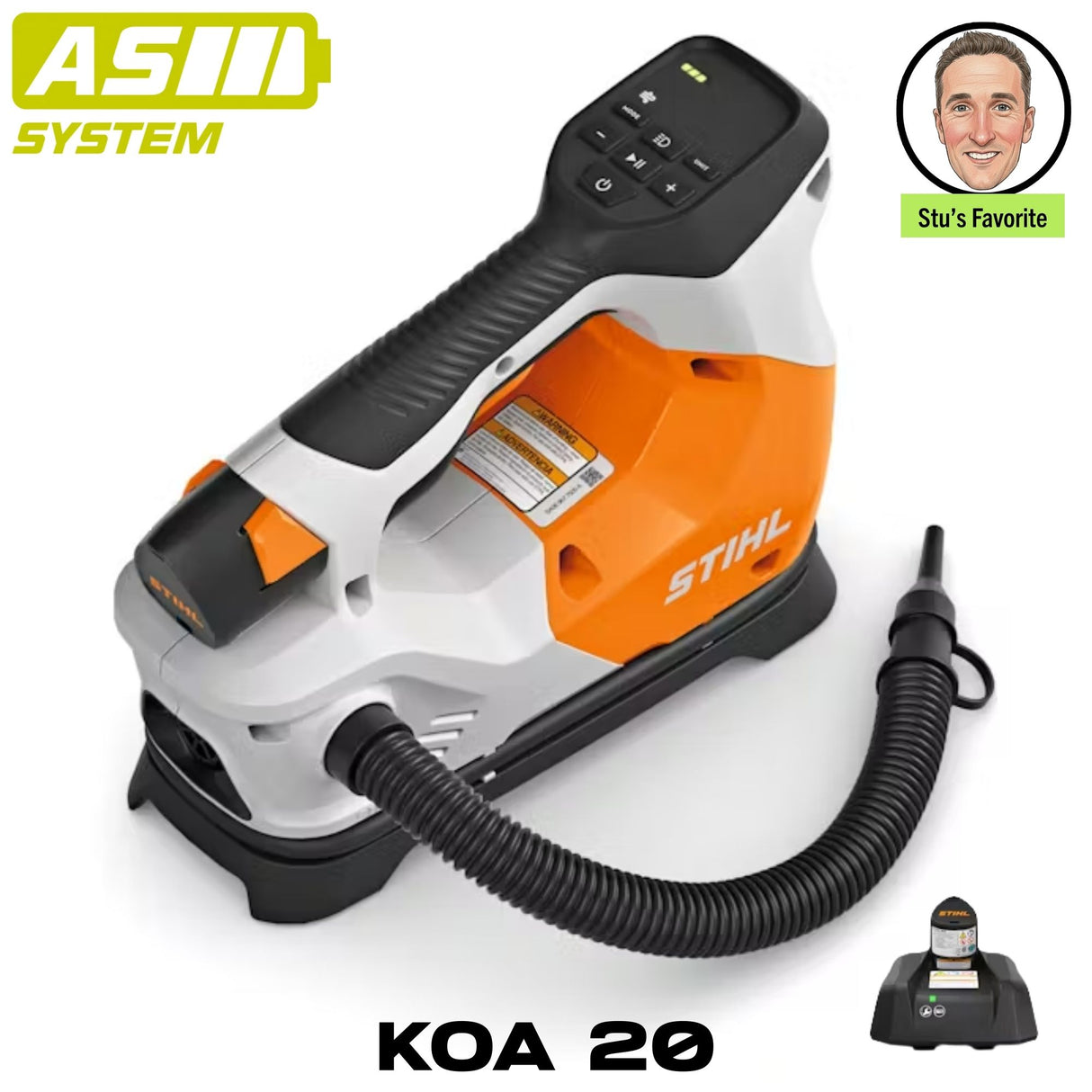 STIHL KOA 20 Battery Powered Air Compressor / Inflator