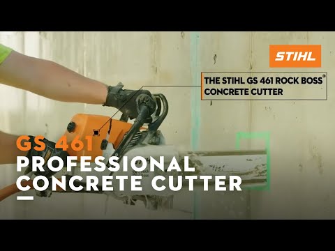 STIHL GS 461 ROCK BOSS Concrete Cutter | Main Street Mower | Winter Garden | Clermont | Ocala