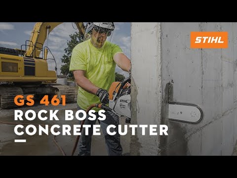 STIHL GS 461 ROCK BOSS Concrete Cutter | Main Street Mower | Winter Garden | Clermont | Ocala