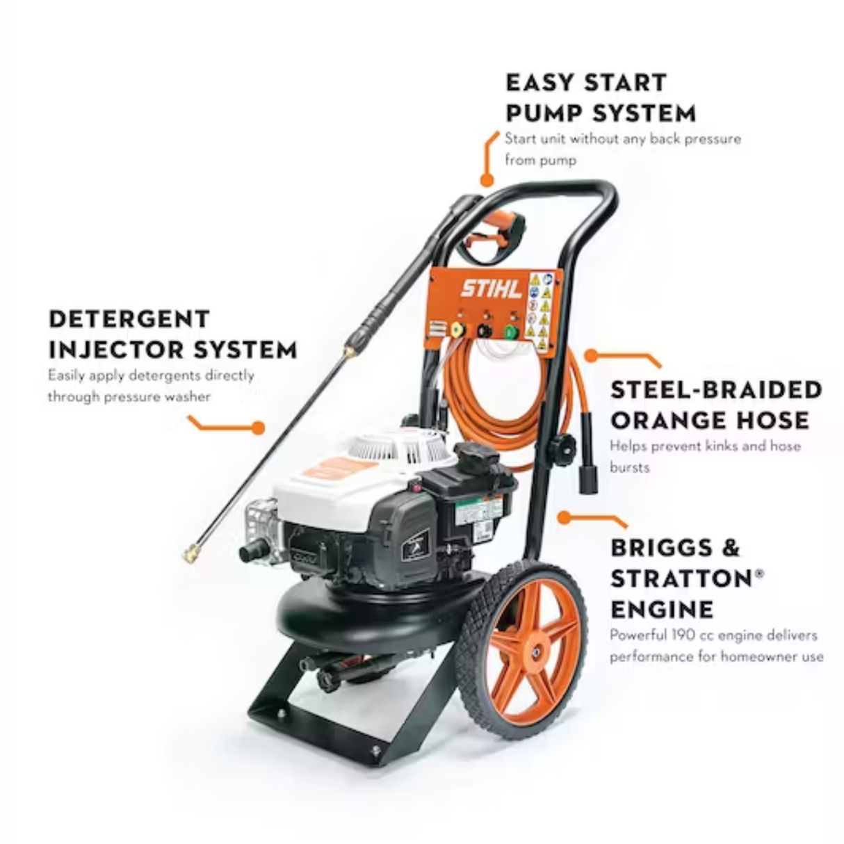 STIHL RB 200 Gas Powered Pressure Washer | Main Street Mower | Winter Garden | Clermont | Ocala