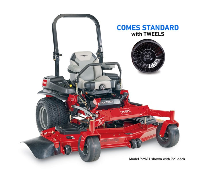 Toro Z-Master 6000 Tweel 60" Deck 31.0 hp Kawasaki Zero Turn Mower | 72965 | Main Street Mower | Winter Garden | Clermont | Ocala