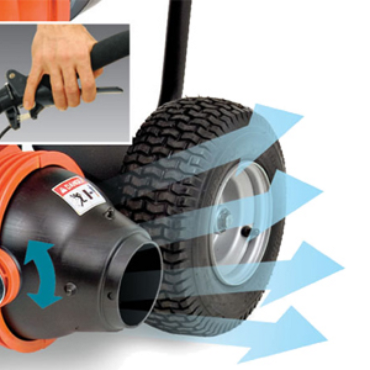Billy Goat F1802V Wheeled Leaf Blower - F18 Force™ Series | Main Street Mower | Winter Garden | Clermont | Ocala