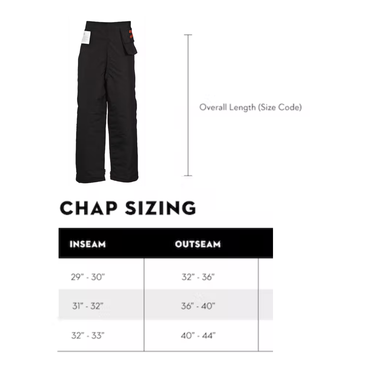 STIHL Function Zip Chaps - 6 Layer | Main Street Mower | Winter Garden | Clermont | Ocala