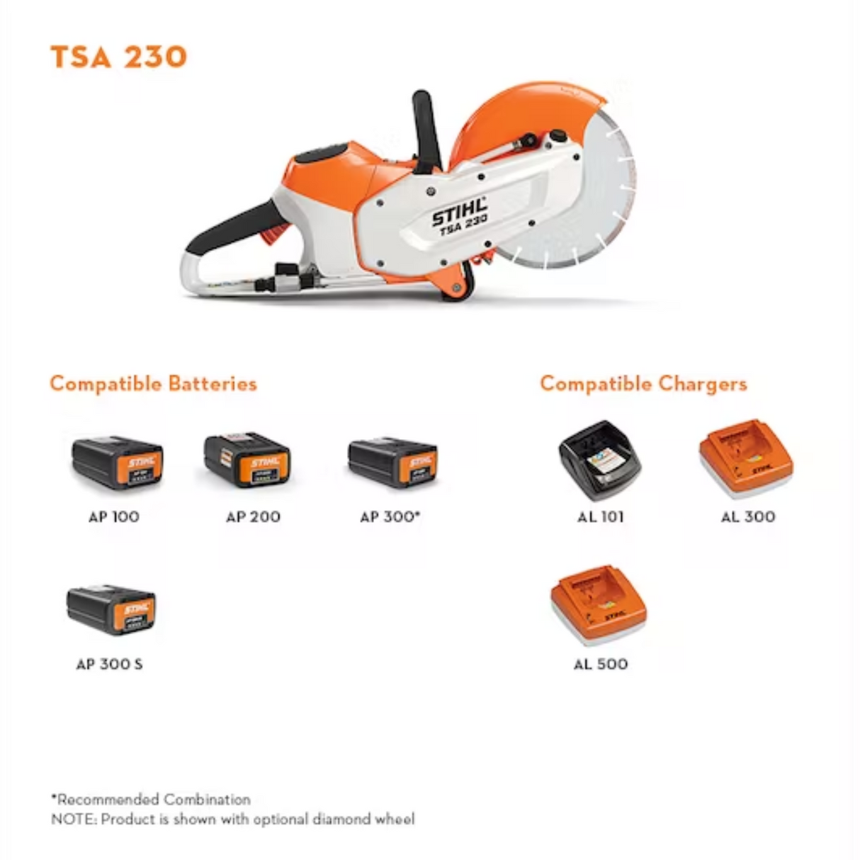 STIHL TSA 230 Battery Operated Cordless Cut-Off Saw | Tool Only | Main Street Mower | Winter Garden | Clermont | Ocala