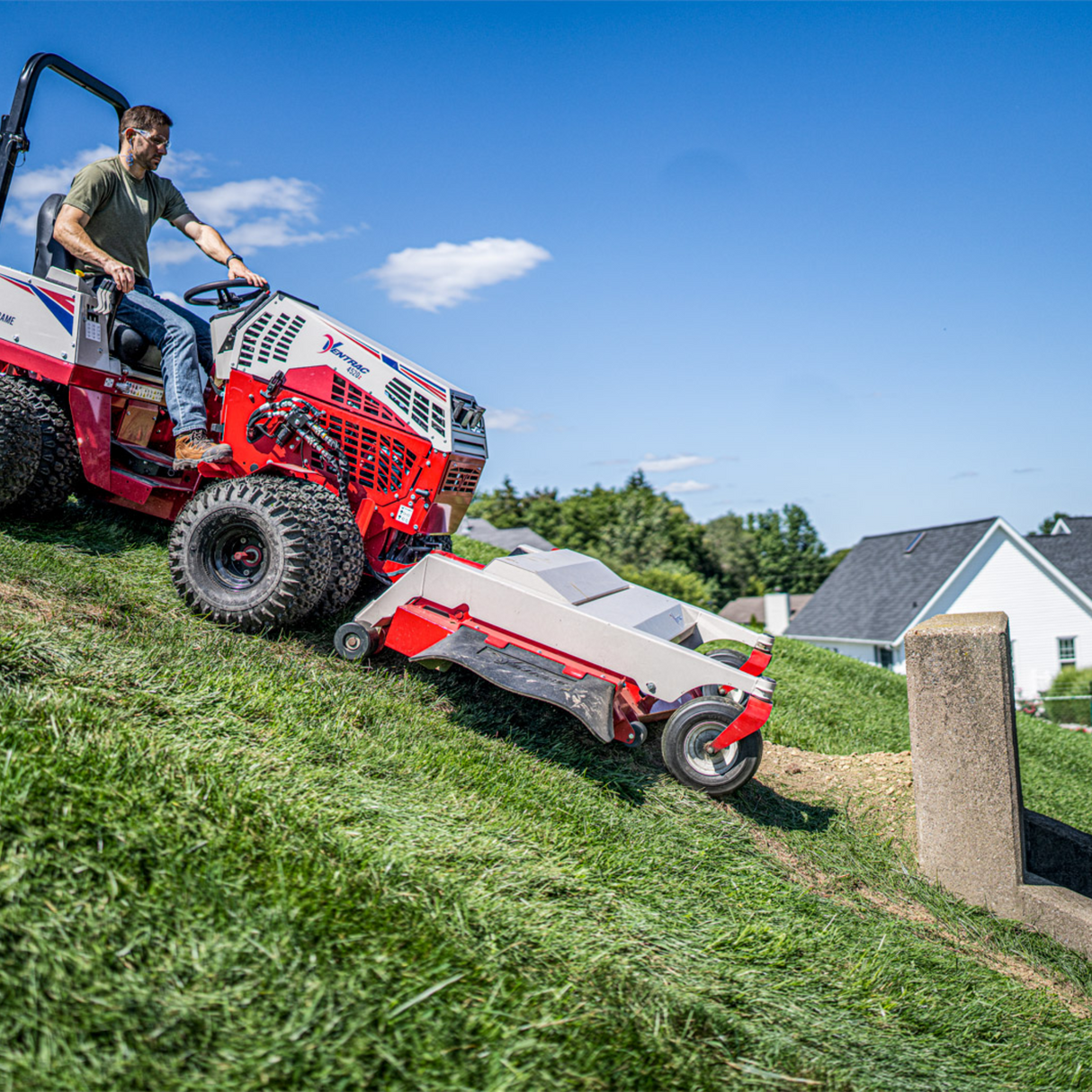 Ventrac MS720 Side Discharge Finish Mower Attachment | 39.55111 | Main Street Mower | Winter Garden | Clermont | Ocala