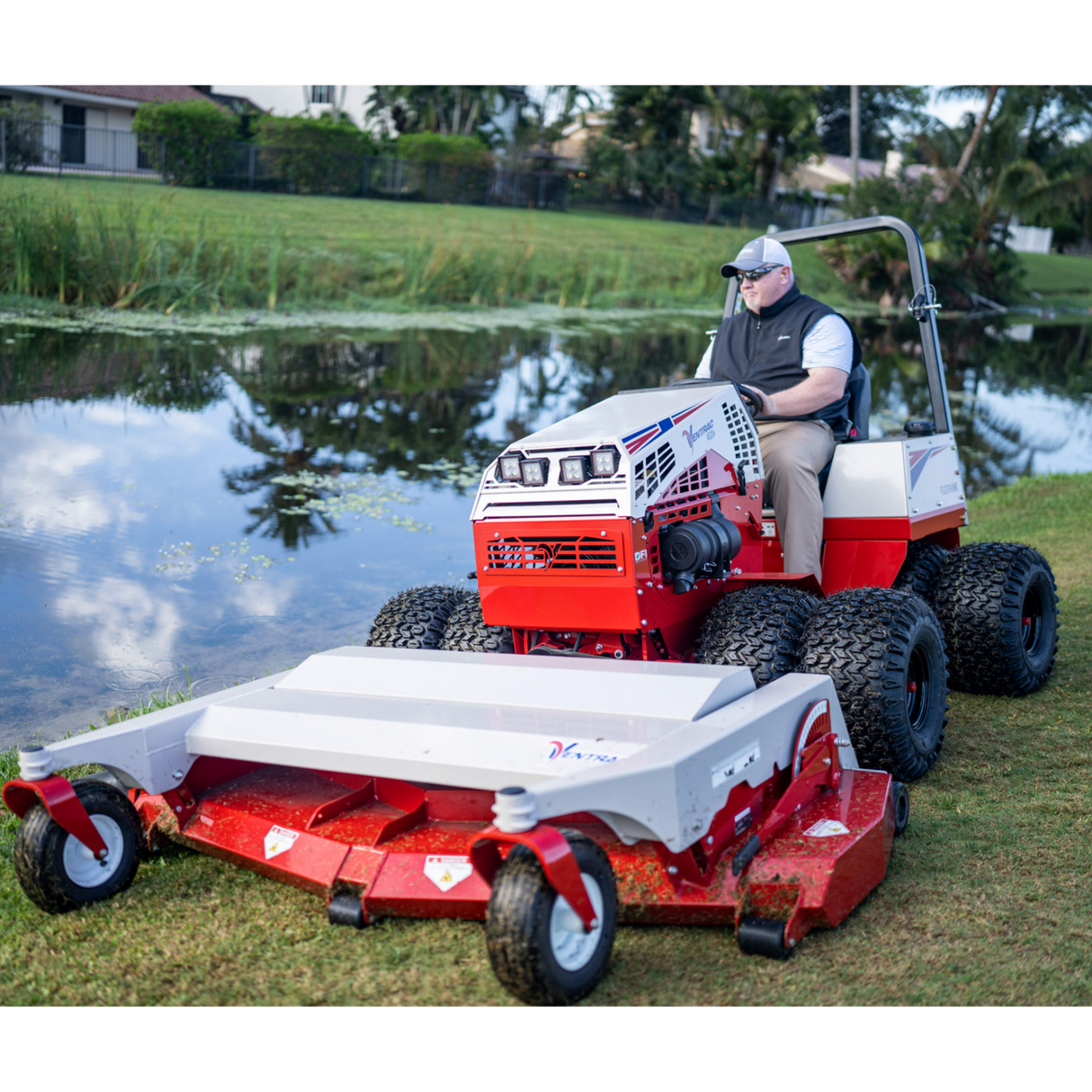 Ventrac MS720 Side Discharge Finish Mower Attachment | 39.55111 | Main Street Mower | Winter Garden | Clermont | Ocala