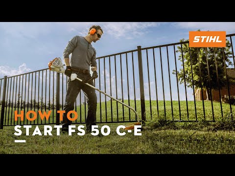 How to start FS50 C-C - Stihl FS 50 C-E String Trimmer with Easy2Start™ - Main Street Mower | Winter Garden, Ocala, Clermont