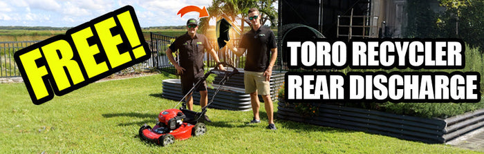 FREE Toro Recycler Discharge Chute?! Where to Get It & See It In Action!