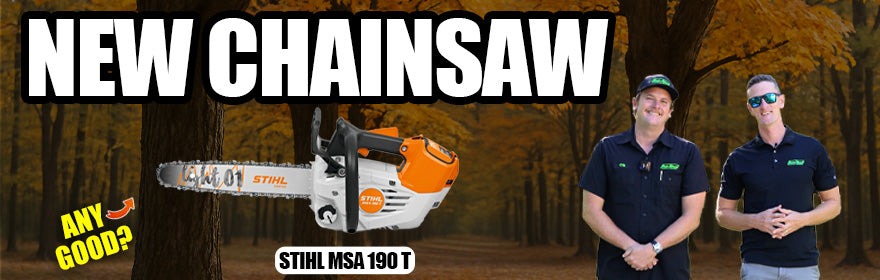 NEW STIHL MSA 190 T Review! BEST Battery Chainsaw for Tree Work?