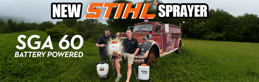 NEW STIHL SGA 60 Review! Best Battery-Powered Backpack Sprayer Ever?