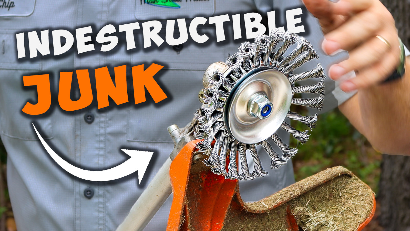 Brush Wire Wheel Trimmer Head - Derusting Weeding Wheel