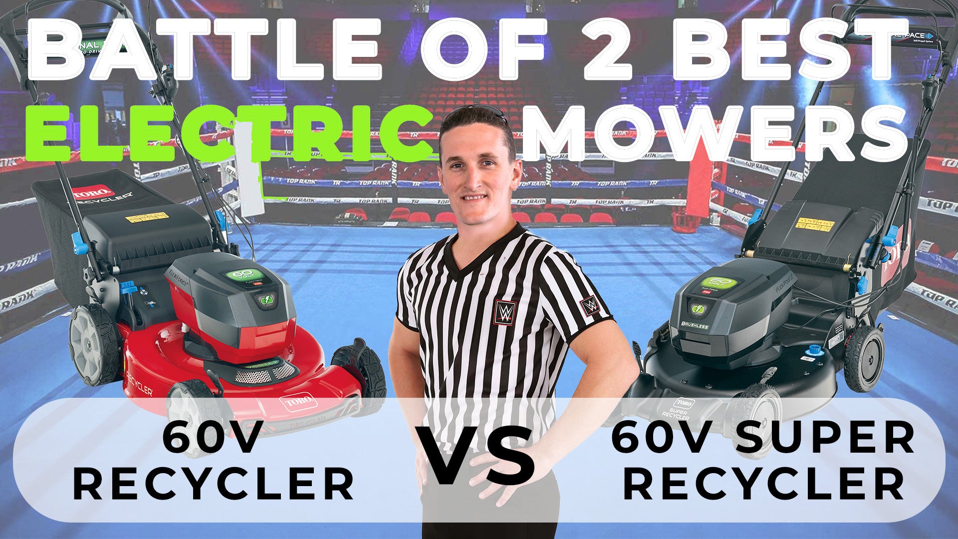 Comparing 2 BEST ELECTRIC Walk Behind Mowers in 5 Minutes - 60V Recycler vs Super Recycler