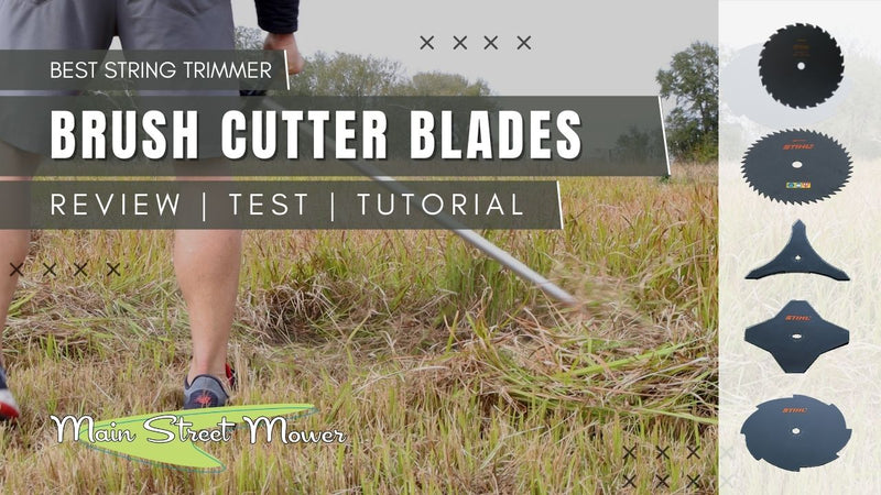 Best Brush Cutter Blades for String Trimmers - Complete Guide - Review, Tests and Demonstration!