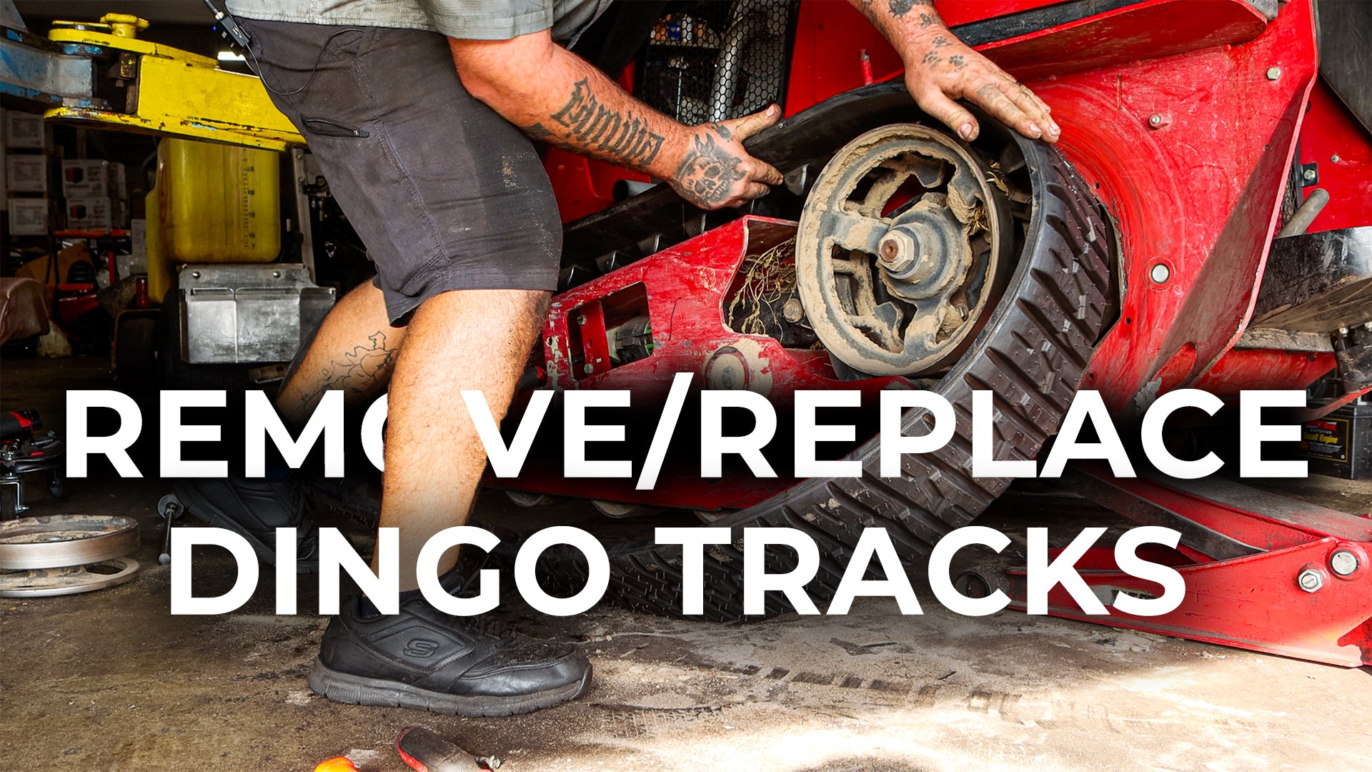 How to Remove and Replace Tracks On TORO Dingo