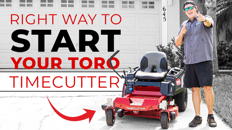 How to Start your TORO TimeCutter