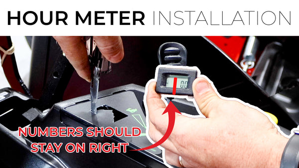 Install Hour Meter on your Mower