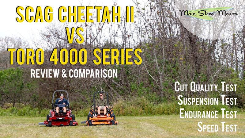 SCAG Cheetah ll vs TORO 4000 Series - Review & Comparison