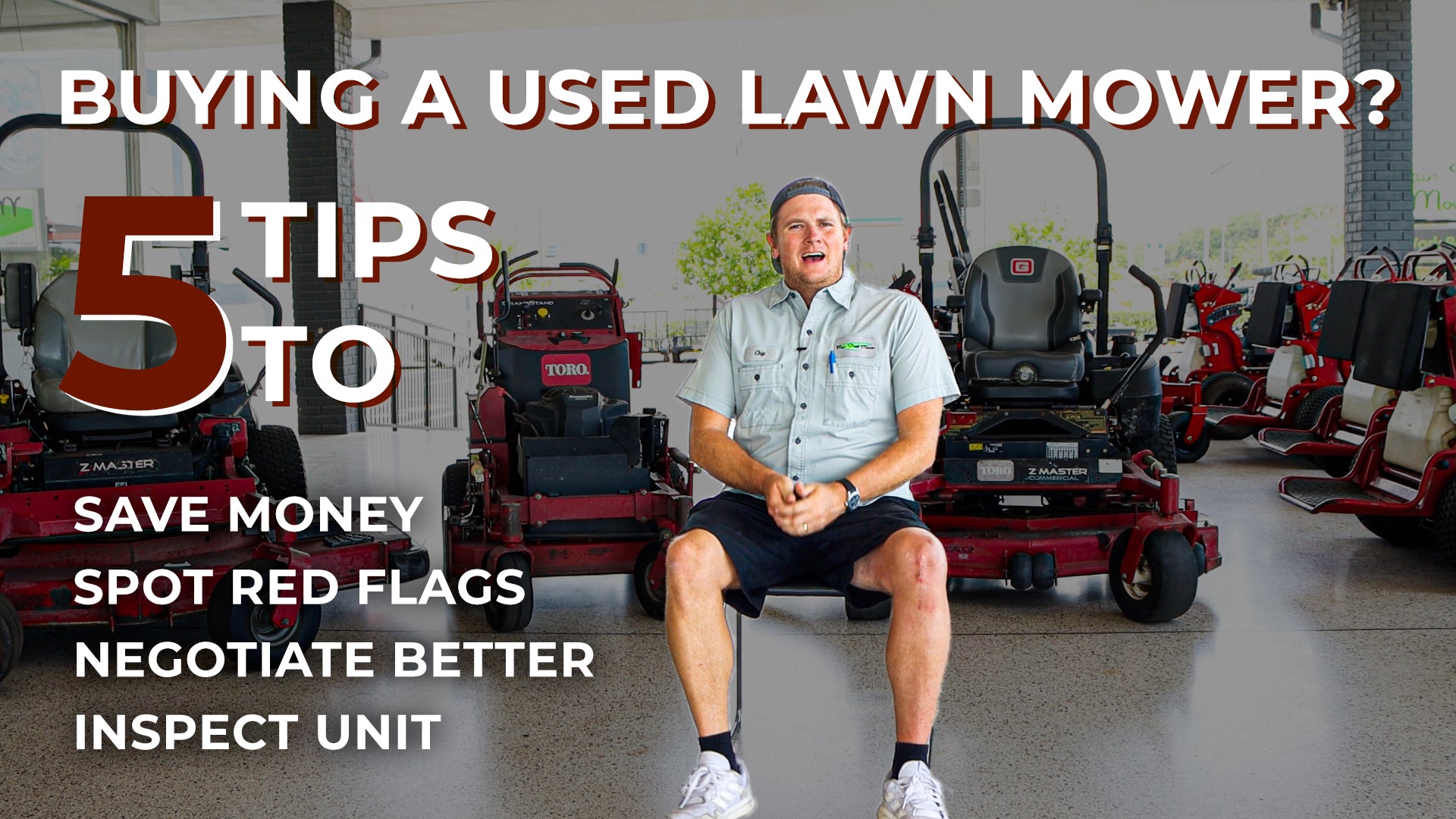 Top 5 Tips for when buying a Used Lawn Mower