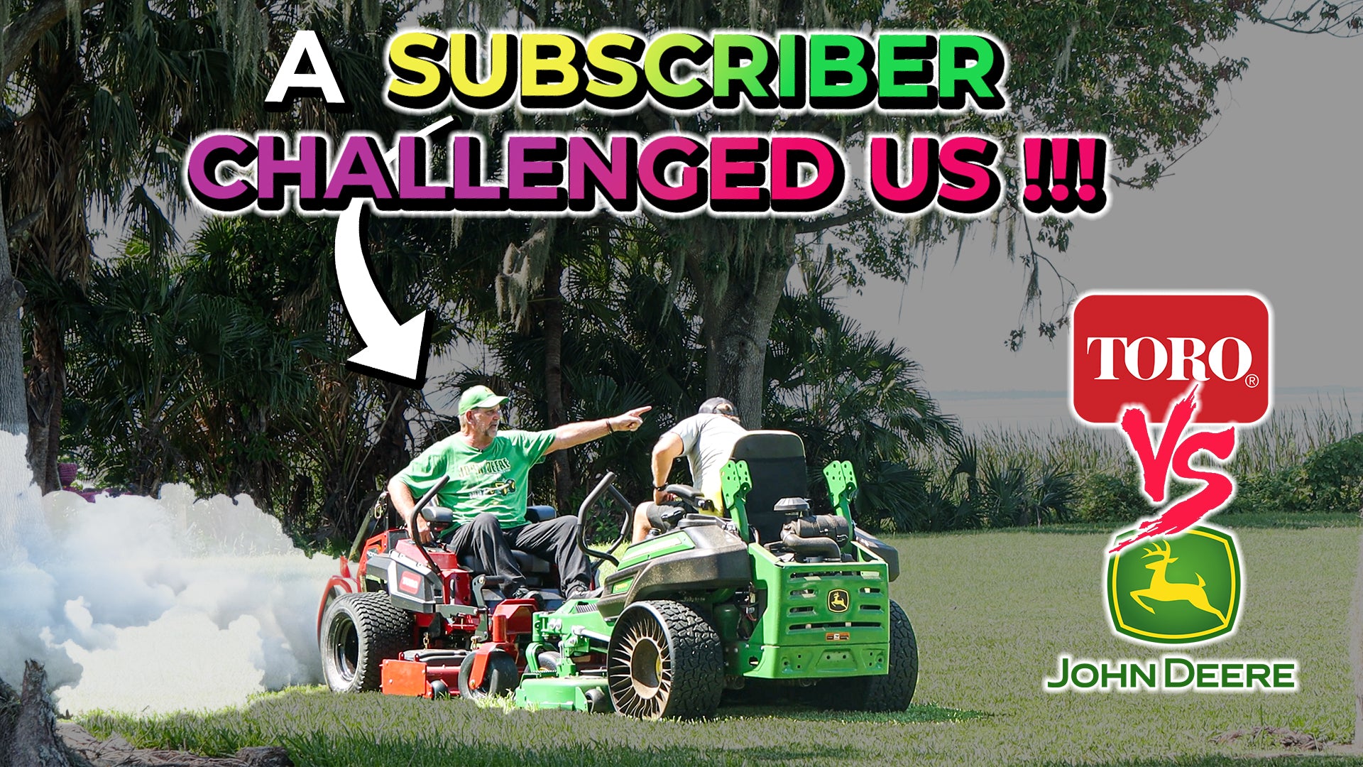 TORO 4000 VS John Deere Z960M - In 3 different grass types! Ultimate Showdown!