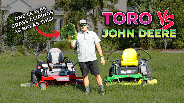 John Deere vs TORO Residential Mower