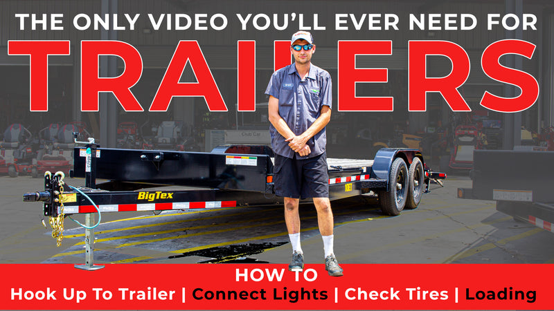 Everything you need to know about Trailers - Trailers 101 - Hookup, Lights, Tires, and Loading