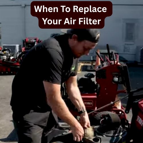 Don't ignore this!  When to change your lawn mower air filter for peak performance!