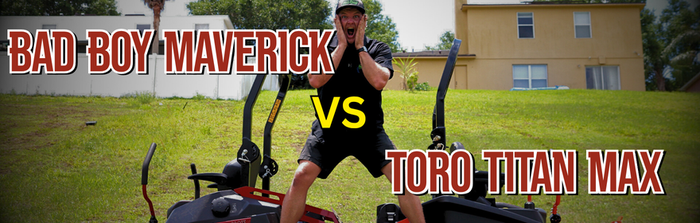 Bad Boy Maverick vs Toro TITAN MAX