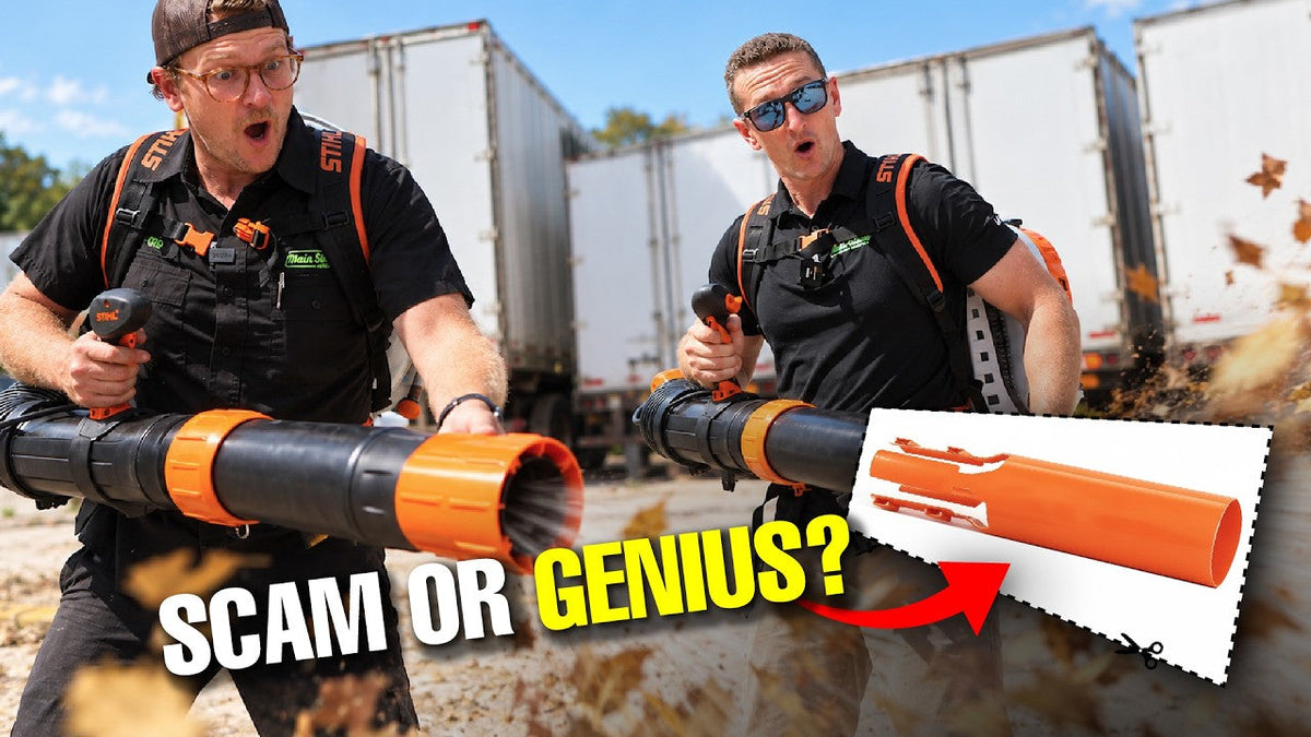  We Tested the Viral STIHL Blower Attachment!