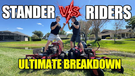Zero Turn vs Stander! Which Mower Is Best for Your Crew? (Toro Grandstand vs Z Master 4000)