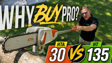  STIHL HTA 30 vs HT 135 - WHY BUY PRO?