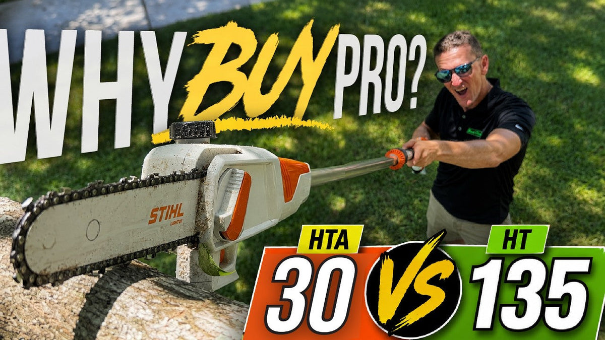  STIHL HTA 30 vs HT 135 - WHY BUY PRO?