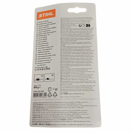 STIHL Multi Purpose Grease | 0781 120 1109 | Main Street Mower | Winter Garden | Clermont | Ocala