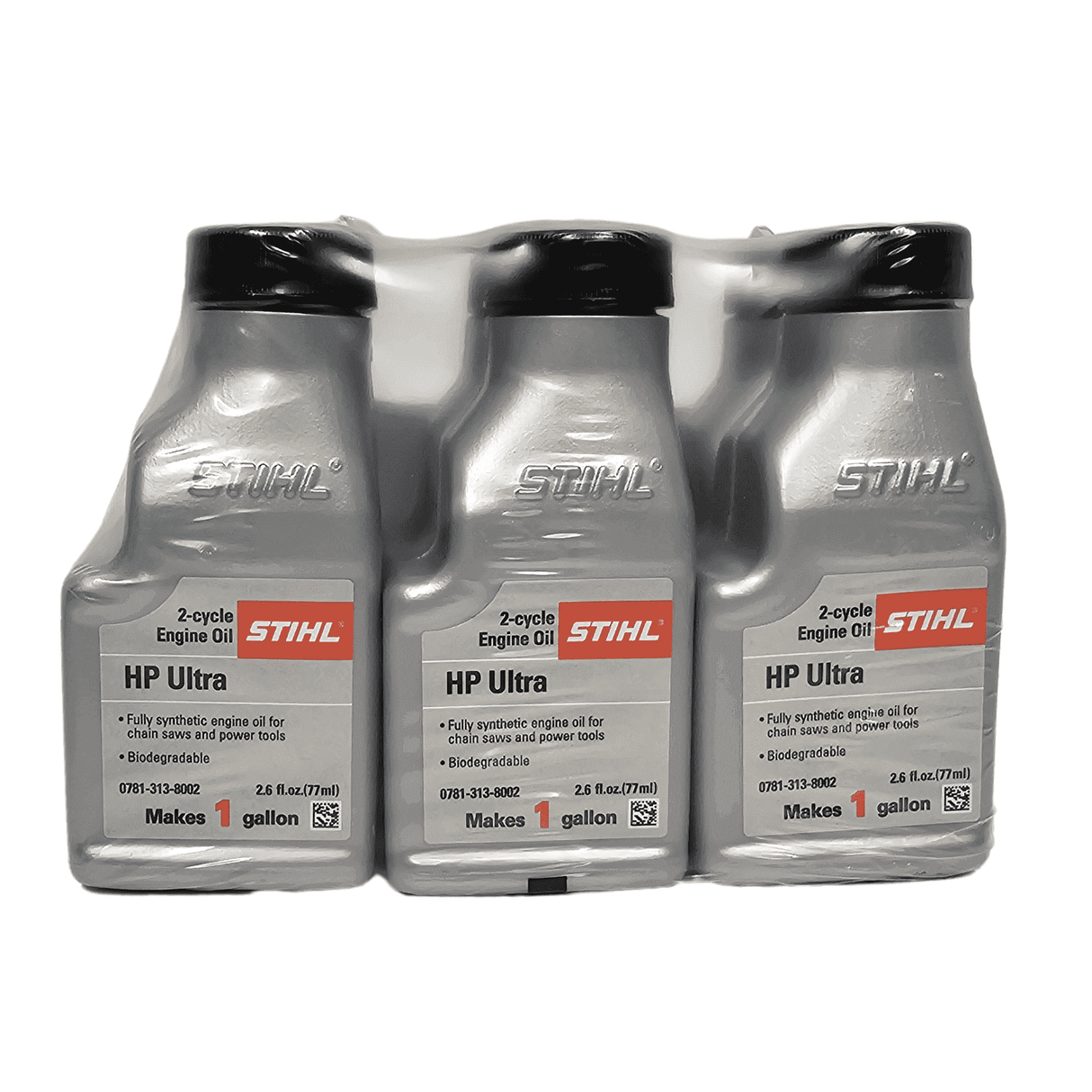 STIHL High Performance Ultra 2-Cycle Engine Oil | 2.6 fl oz | Pack of 6 | 0781 313 8003 | Main Street Mower | Winter Garden | Clermont | Ocala