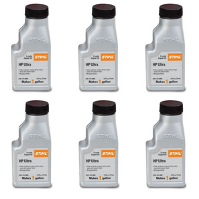 STIHL High Performance Ultra 2-Cycle Engine Oil | 2.6 fl oz | Pack of 6 | 0781 313 8003 | Main Street Mower | Winter Garden | Clermont | Ocala