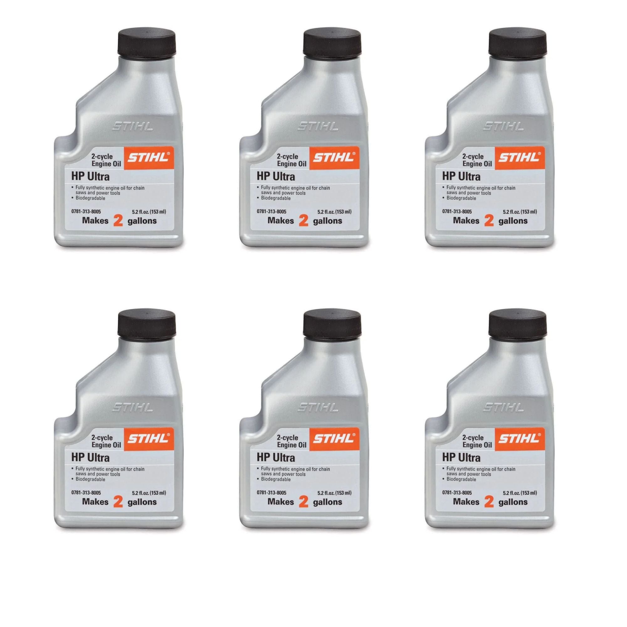STIHL High Performance Ultra 2-Cycle Engine Oil | 5.2 fl oz | Pack