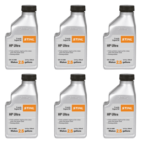 STIHL High Performance Ultra 2-Cycle Engine Oil | 6.4 fl oz | Pack of 6 | 0781 313 8009 | Main Street Mower | Winter Garden | Clermont | Ocala