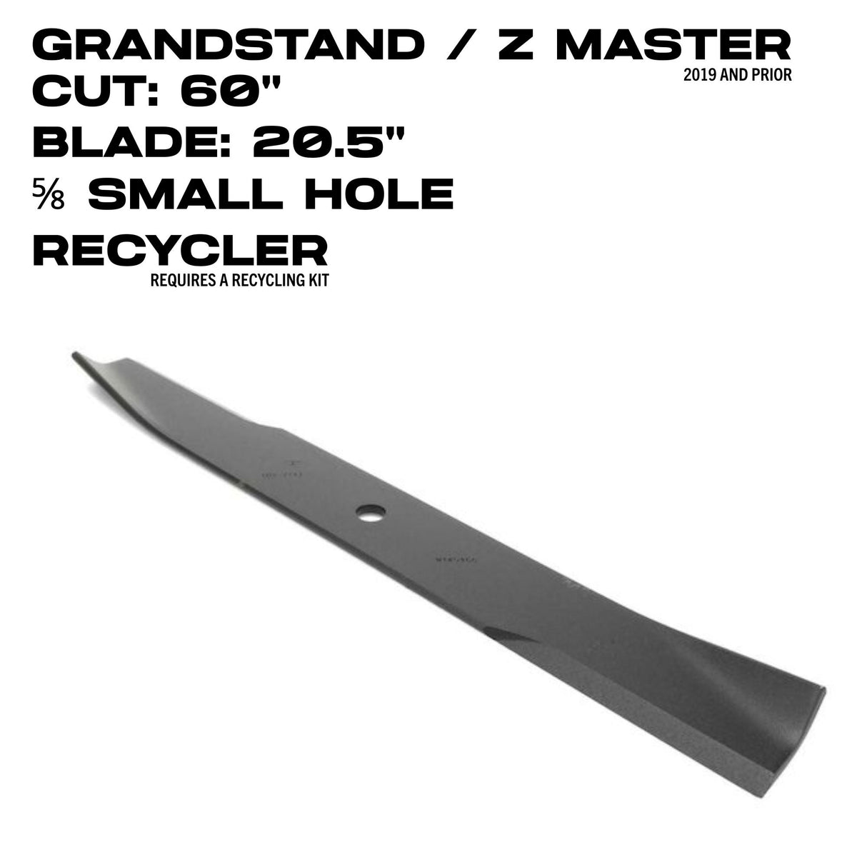 Toro Recycler Blade | 20.5" | Z Master / GrandStand | 60" Deck | 105-7777-03