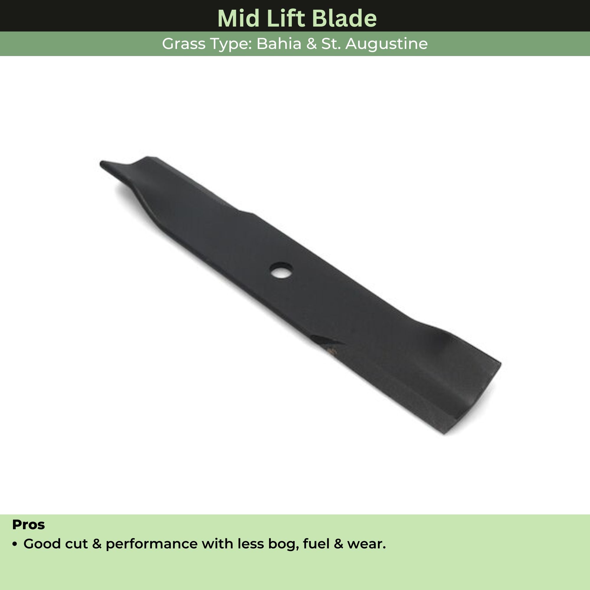 Toro 14 Inch Medium Flow / Mid Lift Blade 108-4110-03