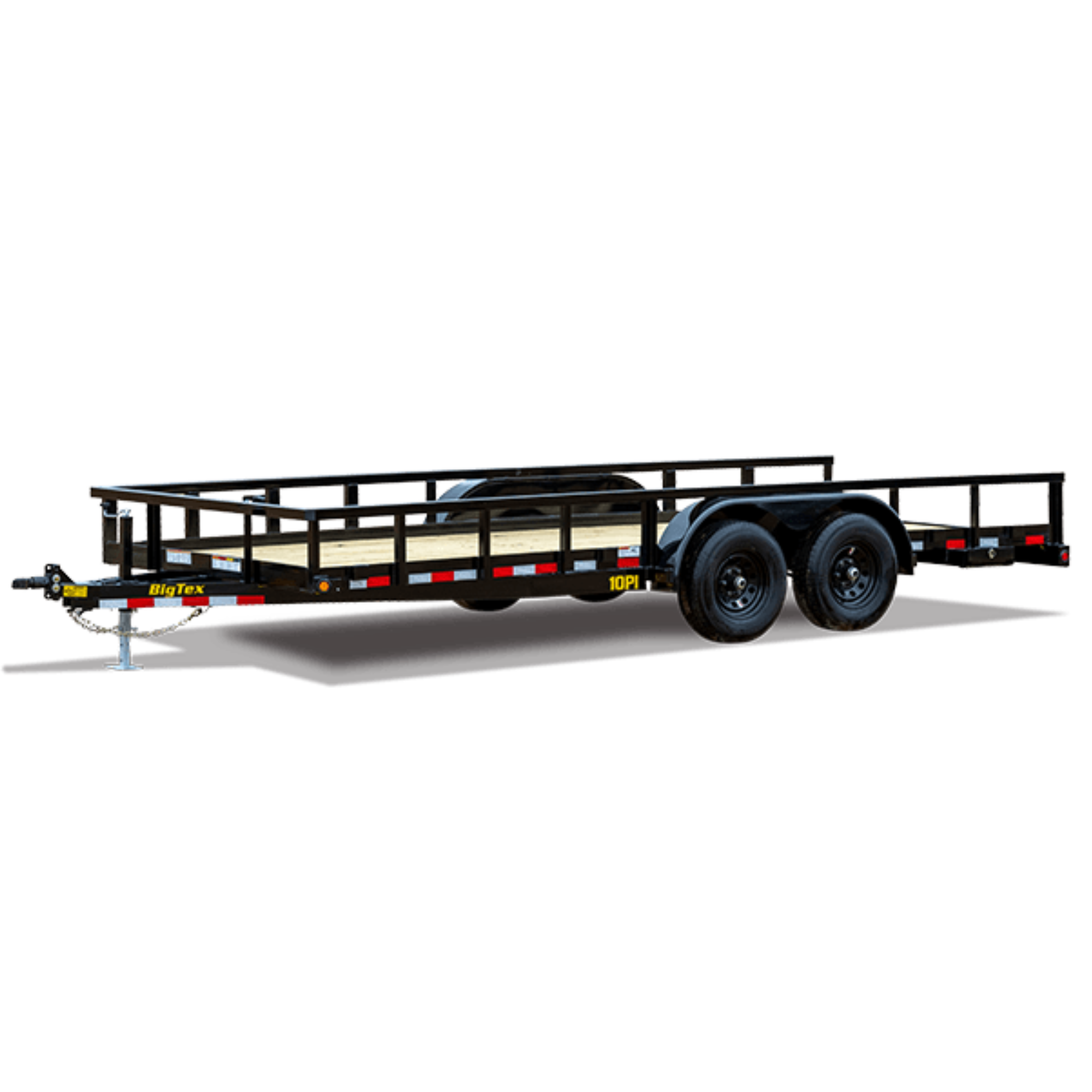 Big Tex Pro Series Tandem Axle Pipe Top Utility Trailer | 10PI