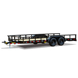 Big Tex Utility Trailer | 20FT | Tandem Axle | Pipe Top | 10PI-20BK5FUR