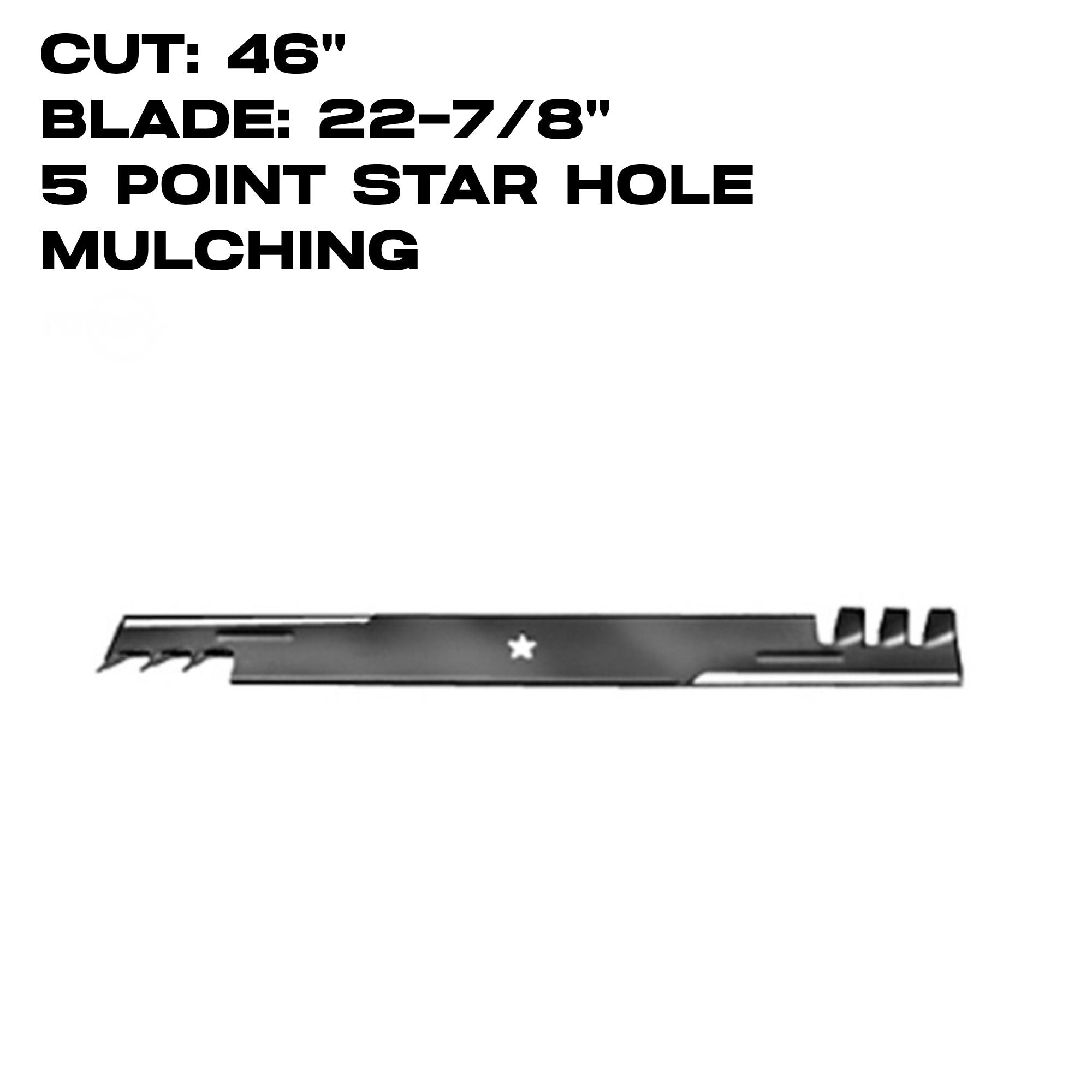 Rotary Copperhead Blade | 22-7/8