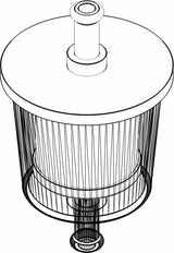 Ventrac In-Line Fuel Filter 5/16" | 13.0053