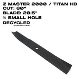 Toro Recycler Blade | 20.5" | Z Master 2000 / Titan HD | 60" Deck |133-2161